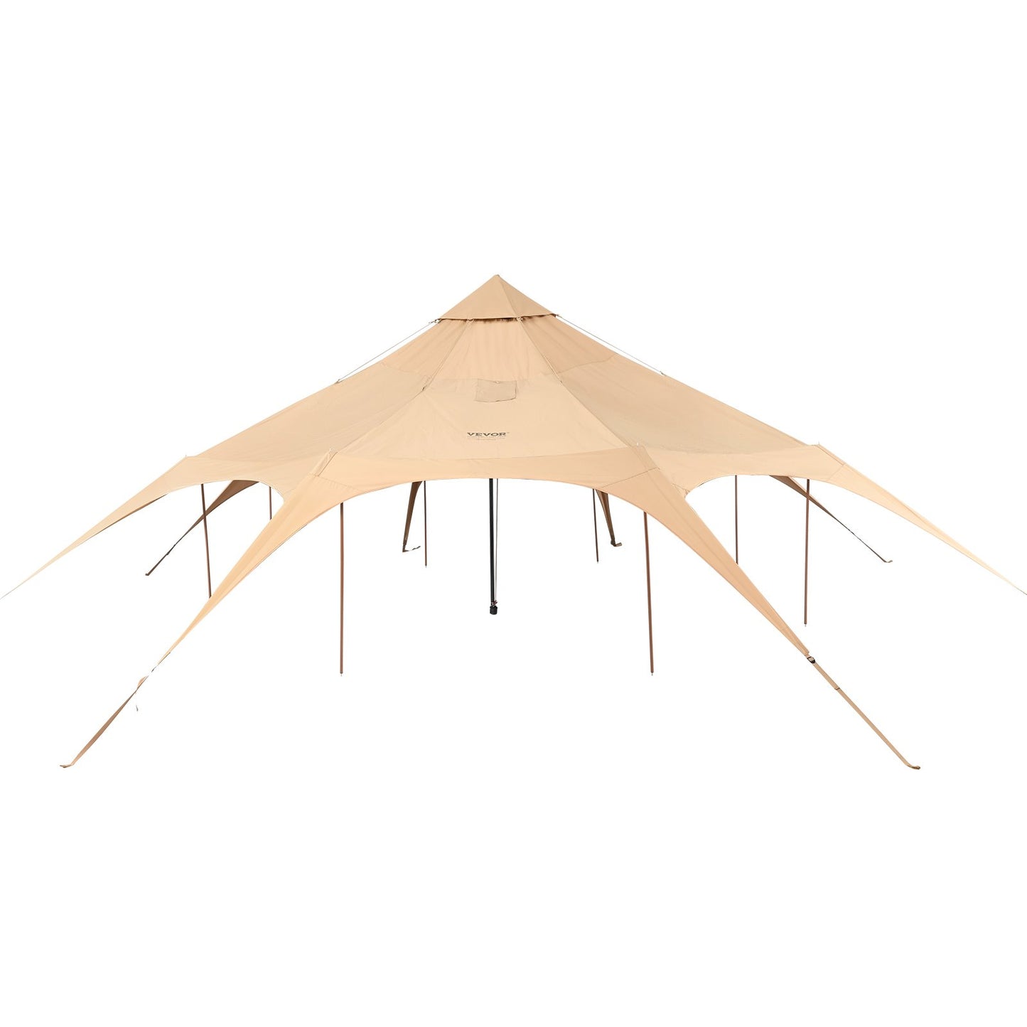 Canvas Tent 4 Seasons 5 m/16.4 ft Bell Tent for Camping with Stove Jack V952-FBZXZP5MMXTZ97PYKV0