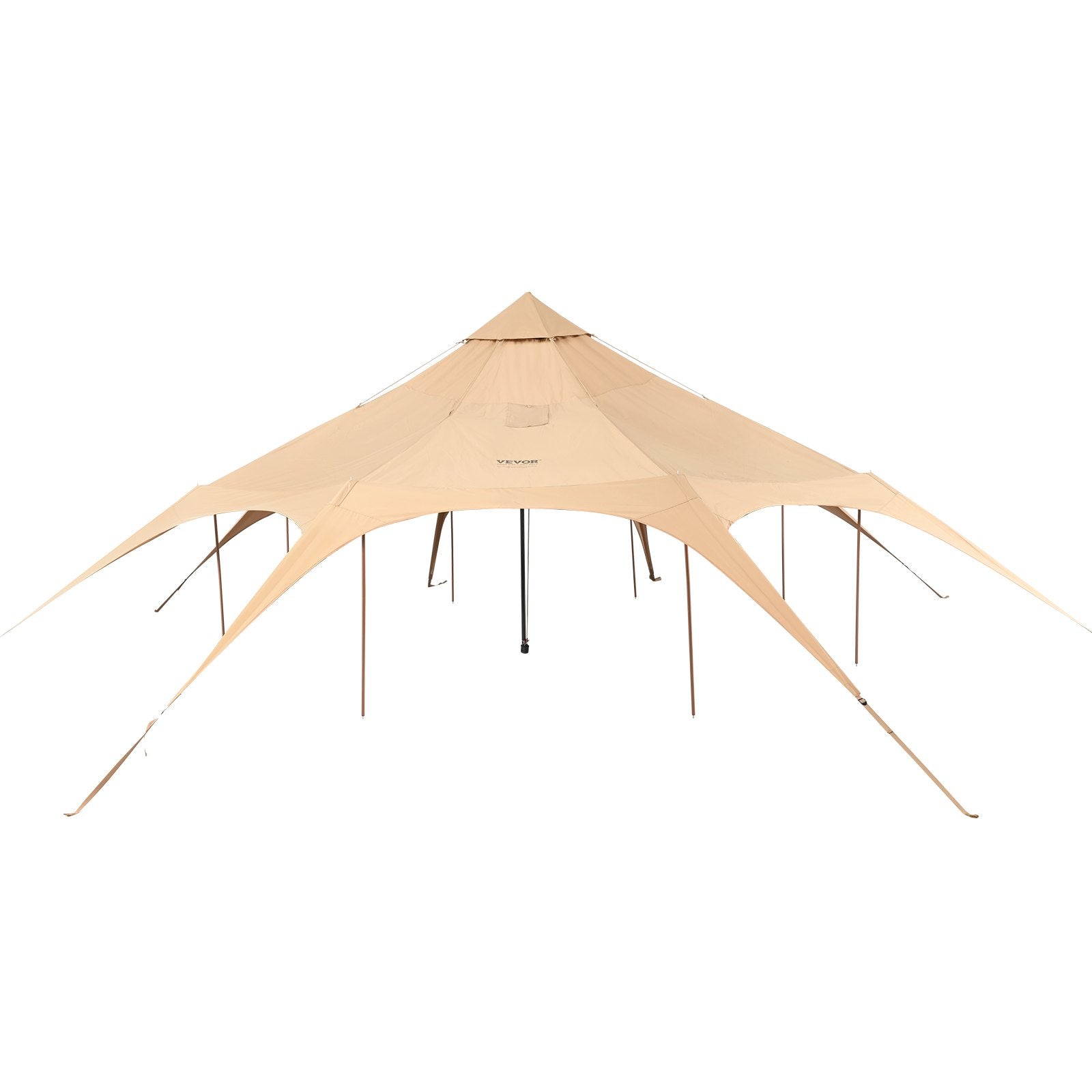 Canvas Tent 4 Seasons 5 m/16.4 ft Bell Tent for Camping with Stove Jack V952-FBZXZP5MMXTZ97PYKV0