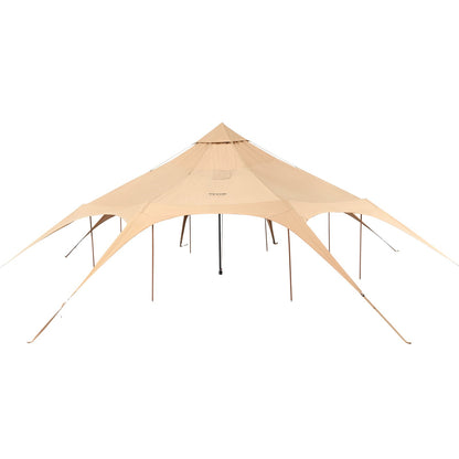 Canvas Tent 4 Seasons 5 m/16.4 ft Bell Tent for Camping with Stove Jack V952-FBZXZP5MMXTZ97PYKV0