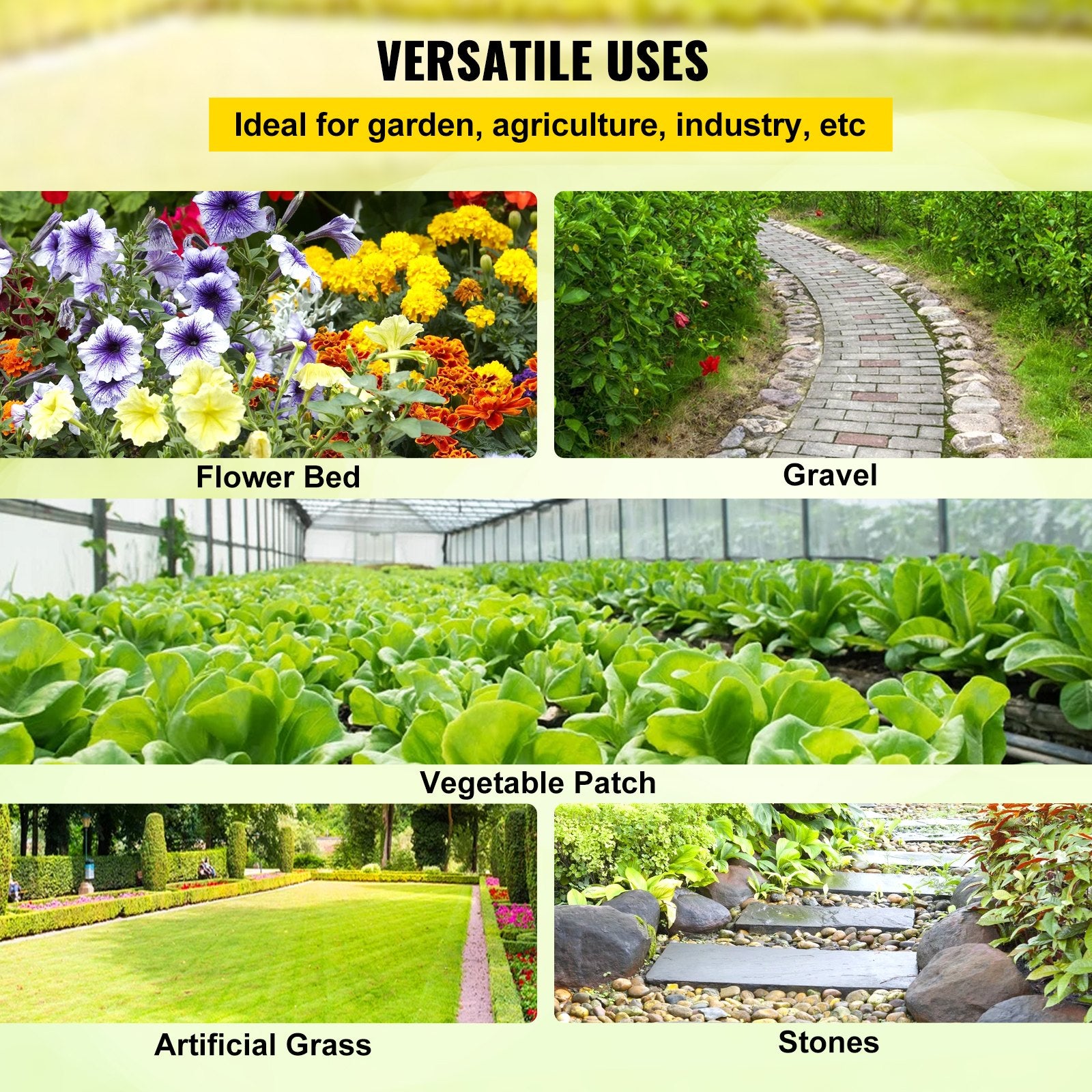 Weed Barrier, 5.8oz Landscape Fabric, 4ft x 300ft Cover Mat Heavy Duty Woven Grass Control Geotextile for V952-FCBY43005.8OZWK6GV0