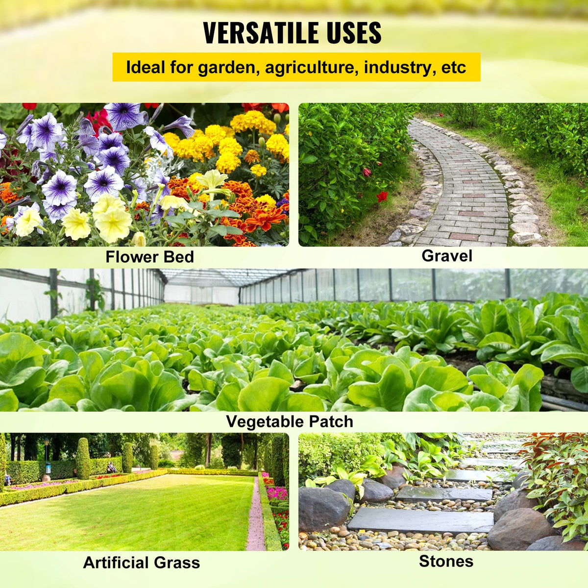 Weed Barrier, 5.8oz Landscape Fabric, 4ft x 300ft Cover Mat Heavy Duty Woven Grass Control Geotextile for V952-FCBY43005.8OZWK6GV0