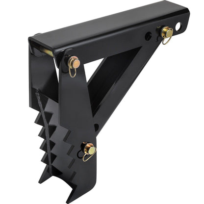 45.7 cm Backhoe Thumb, 12 mm Teeth Thickness Heavy Duty Excavator Thumb, Black Steel Weld On Thumb V952-FCMZ18INCBH12MM01V0