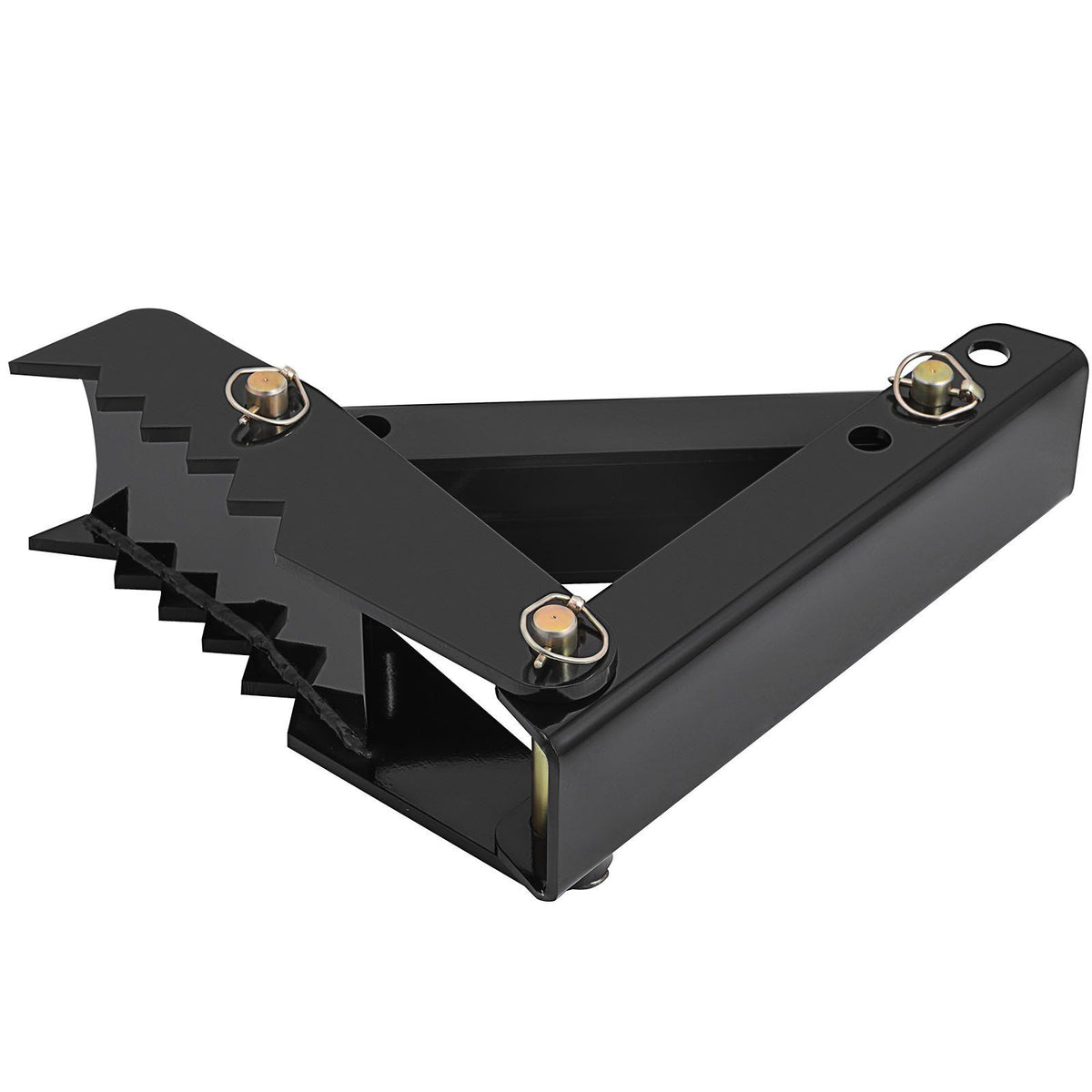 45.7 cm Backhoe Thumb, 12 mm Teeth Thickness Heavy Duty Excavator Thumb, Black Steel Weld On Thumb V952-FCMZ18INCBH12MM01V0