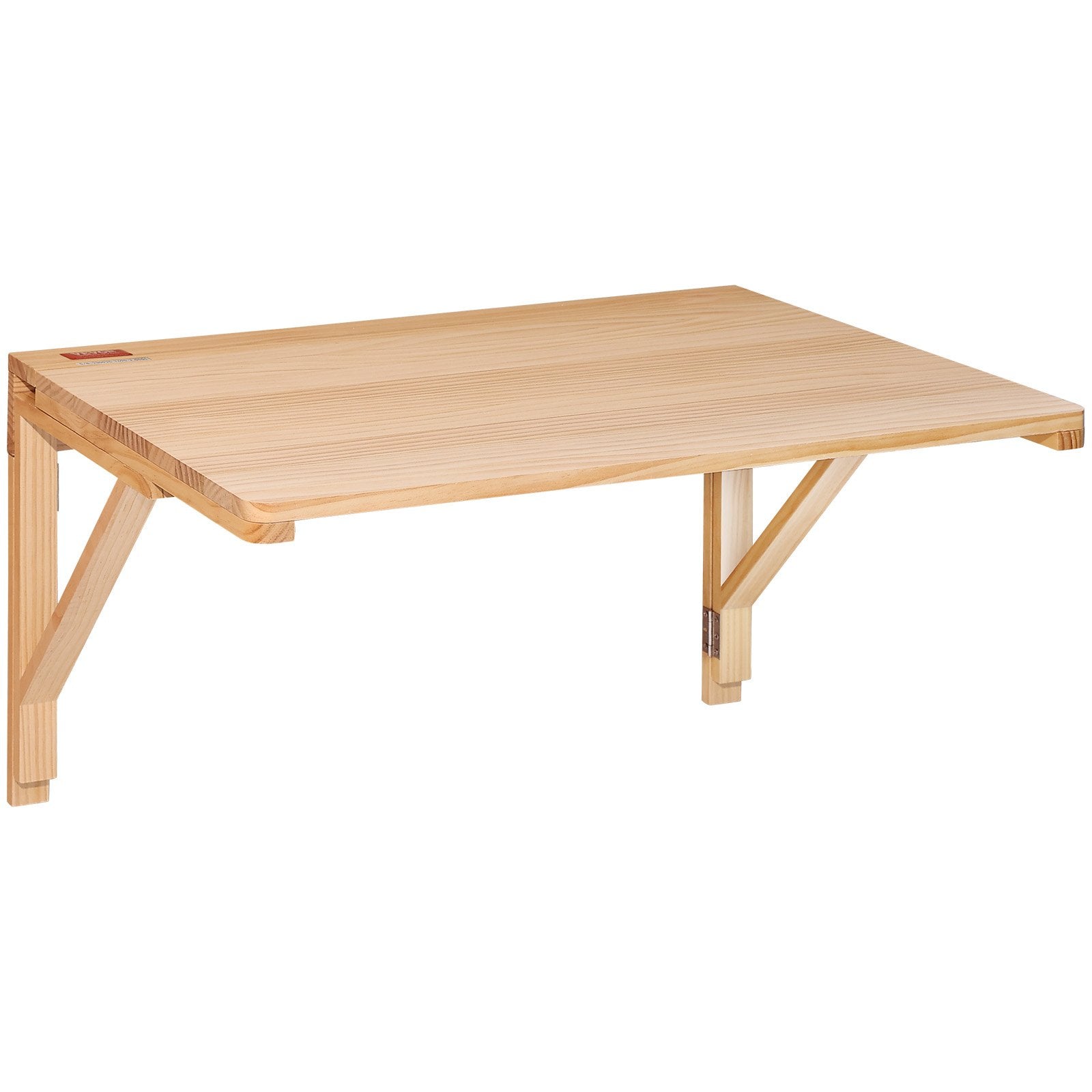 Wall Mounted Folding Table, Wall Mounted Drop Leaf Tables, Solid Wood Floating Desk for Dining, Laundry Room, V952-FDBGZSMDB000O92SXV0