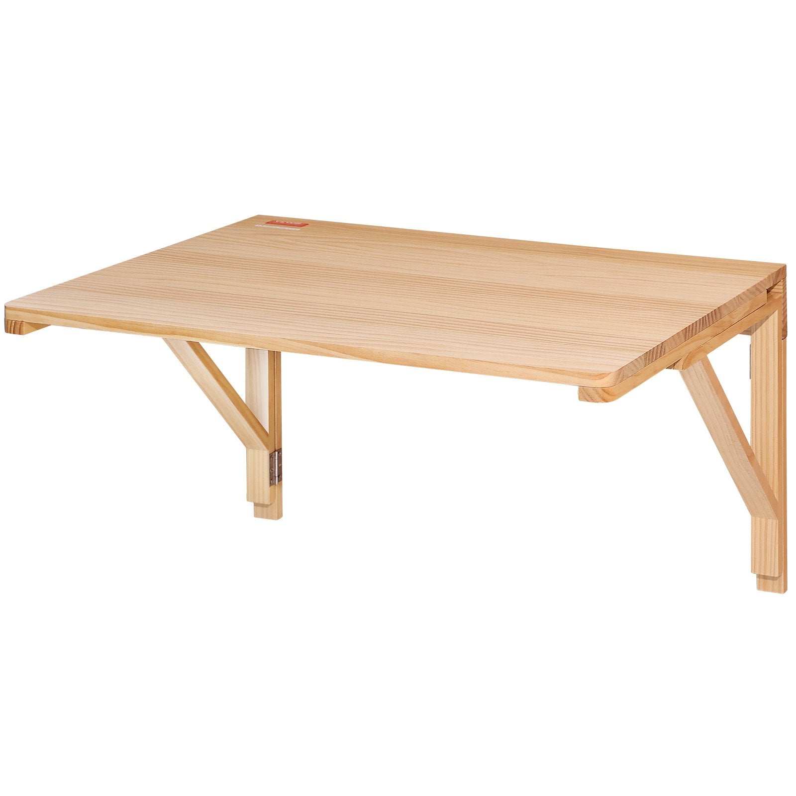 Wall Mounted Folding Table, Wall Mounted Drop Leaf Tables, Solid Wood Floating Desk for Dining, Laundry Room, V952-FDBGZSMDB000O92SXV0