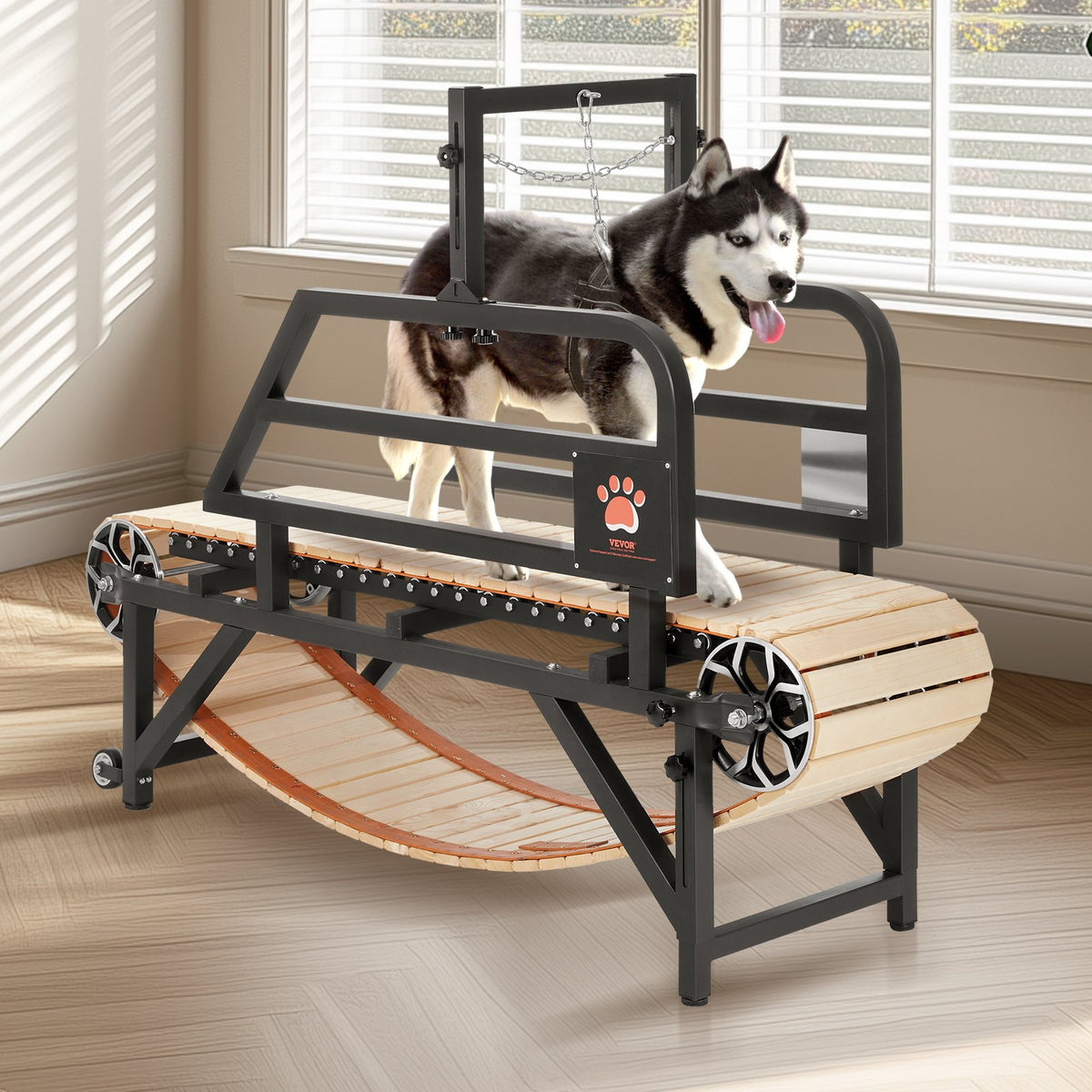 Dog Treadmill for Medium Dogs, 330lbs Weight Capacity, Dog Running Machine with Adjustable Ramps, 15.5" V952-FDDGGPBJZXQM3V0VLV0