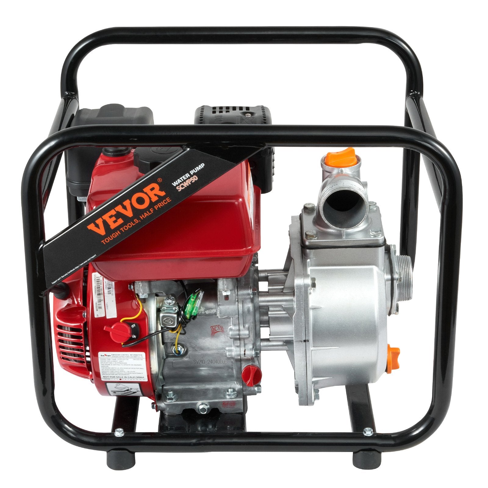 Gasoline Engine Water Pump Gas Powered Transfer Pump 50 mm 7HP 4-Stroke V952-FDJQDBKZJ2YCSOVT6V0