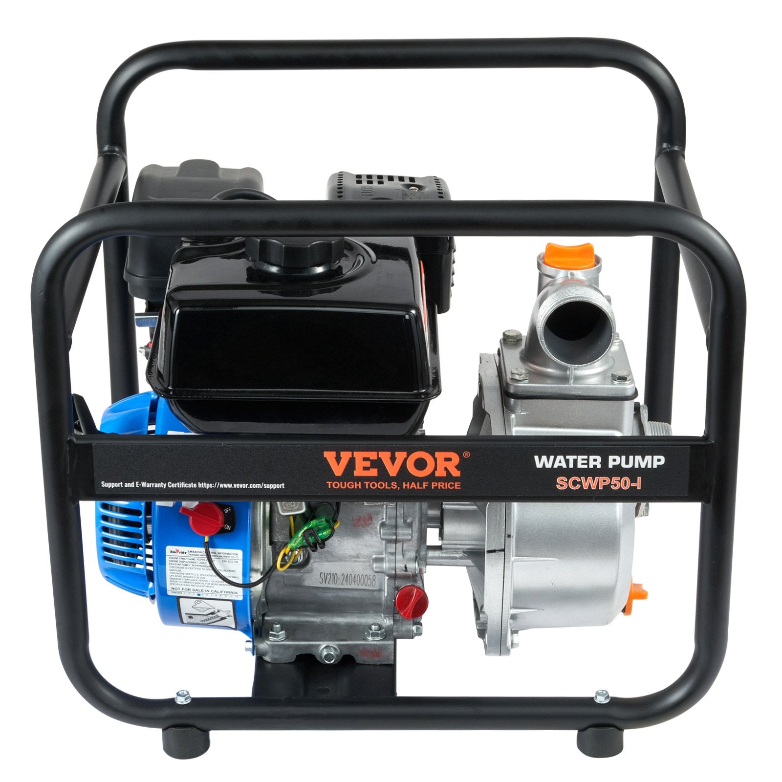 Gasoline Engine Water Pump Gas Powered Transfer Pump 50 mm 6.5HP 4-Stroke V952-FDJQDBKZJ2YCXT4BJV0