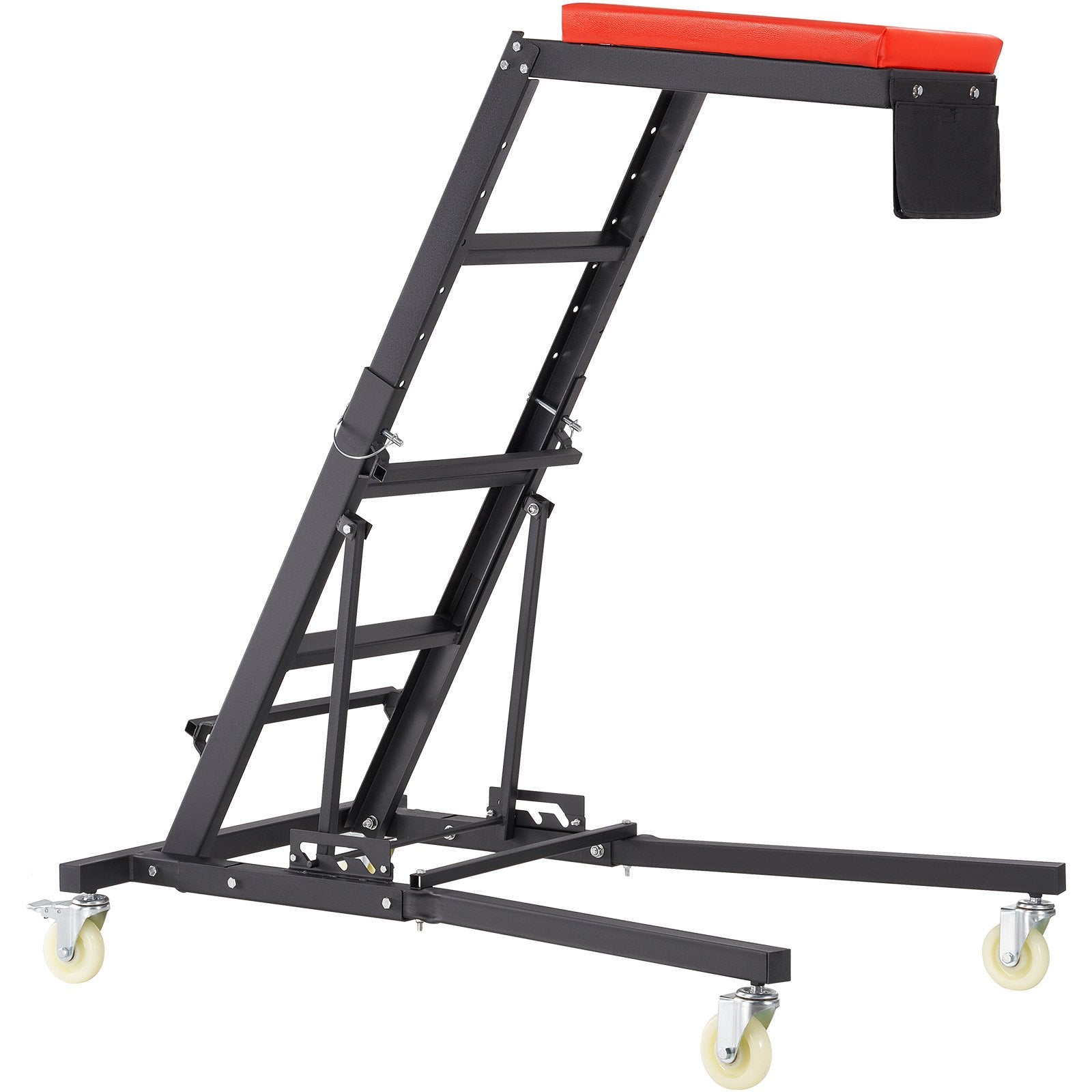 Automotive Topside Creeper, with Adjustable Height 48" to 76", 181.44KGS Capacity High Creeper, 4 Swivel V952-FDJXCTYHXHX4D070NV0