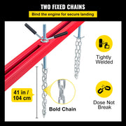 Engine Support Bar Engine Load Leveler 1100 Lbs Transmission w/ Dual Hook V952-FDJZCG1100LBSJTOPV0