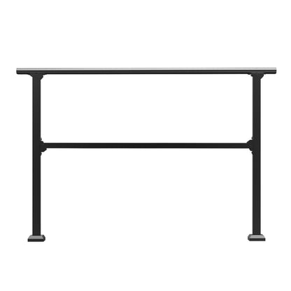 Handrails for Outdoor Steps, 4-5 Step Stair Hand Rail Kit, Transitional Carbon Steel Railings with V952-FGDHGZLSLZFSIFL6RV0