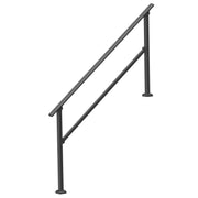 Handrails for Outdoor Steps, 5 Step Stair Hand Rail Kit, Transitional Carbon Steel Railings with Installation V952-FGDHGZLSLZFSXI0DBV0