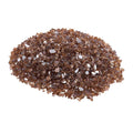 Fire Glass, 10 LBS / 4.5 KG High-Temperature Resistant Fireplace Rocks, 1/4-Inch / 6.35 mm Reflective & V952-FHBLFGSGHBL191LMJ001V0
