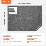 Non Slip Rug Pad Gripper 9' x 12' Carpet Mat 0.24" Thick for All Floor V952-FHDTDBFHWFHQ11GE2V0