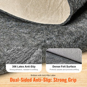Non Slip Rug Pad Gripper 25 x 94.5 in 0.24" Carpet Mat Thick for Floor V952-FHDTDBFHWFHQ3THSOV0