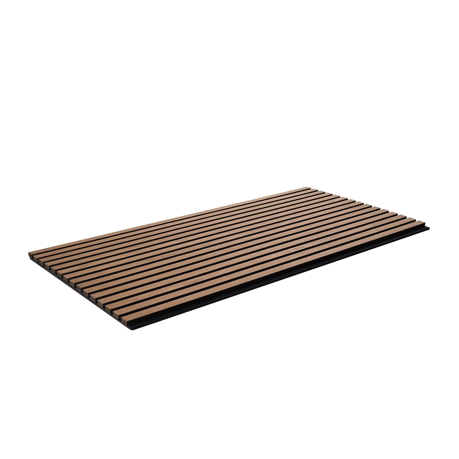 Wood Slat Acoustic Panels 23.6 x 47.2 inch for Modern Wall Decor Walnut V952-FHXWBTQBHTMLN2P64V0