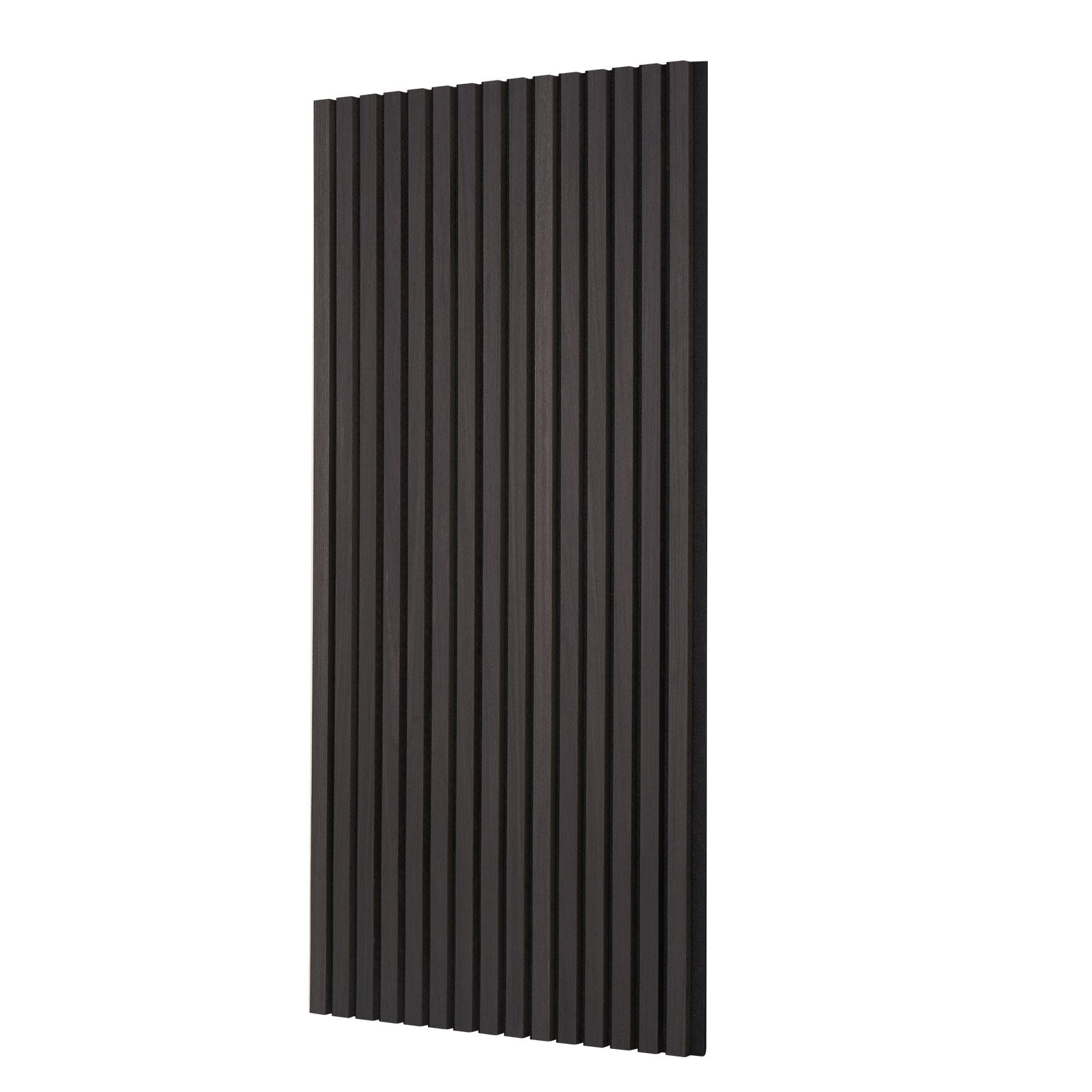 Wood Slat Acoustic Panels 23.6 x 47.2 inch for Modern Wall Decor Black Oak V952-FHXWBTQBHXML4QH6IV0