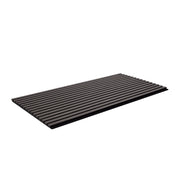 Wood Slat Acoustic Panels 23.6 x 47.2 inch for Modern Wall Decor Black Oak V952-FHXWBTQBHXML4QH6IV0