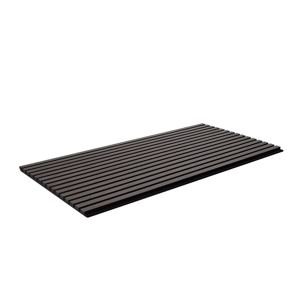 Wood Slat Acoustic Panels 23.6 x 47.2 inch for Modern Wall Decor Black Oak V952-FHXWBTQBHXML4QH6IV0
