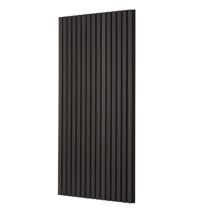 Wood Slat Acoustic Panels 23.6 x 47.2 inch for Modern Wall Decor Black Oak V952-FHXWBTQBHXML4QH6IV0