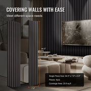 Wood Slat Acoustic Panels, 7.9 x 94.5 inch, MDF Accent Wooden Wall Panels for Modern Interior Wall Decor, V952-FHXWBTQBHXMLTGWBMV0