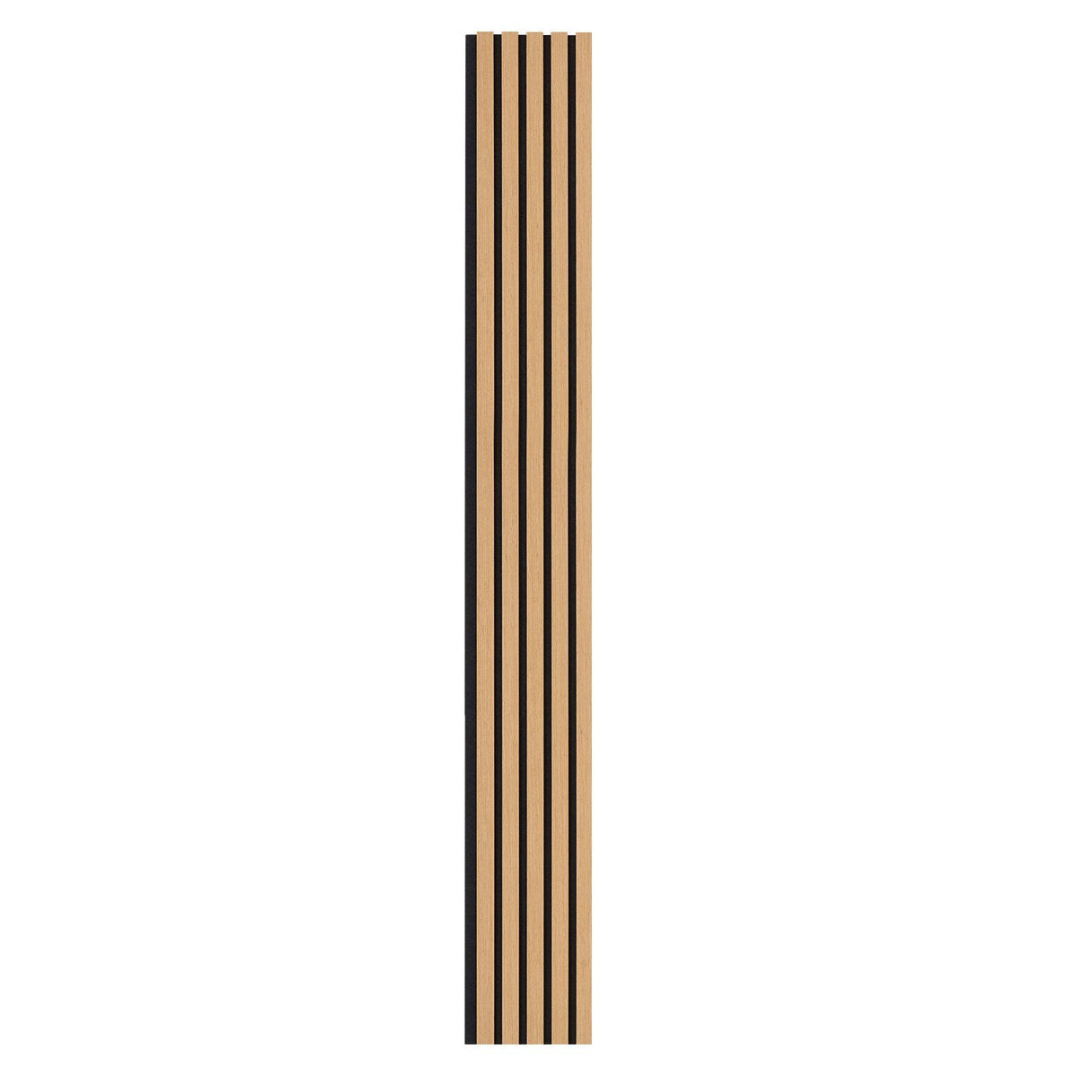 Wood Slat Acoustic Panels, 7.9 x 94.5 inch, MDF Accent Wooden Wall Panels for Modern Interior Wall Decor, V952-FHXWBTQBQXMLJP625V0