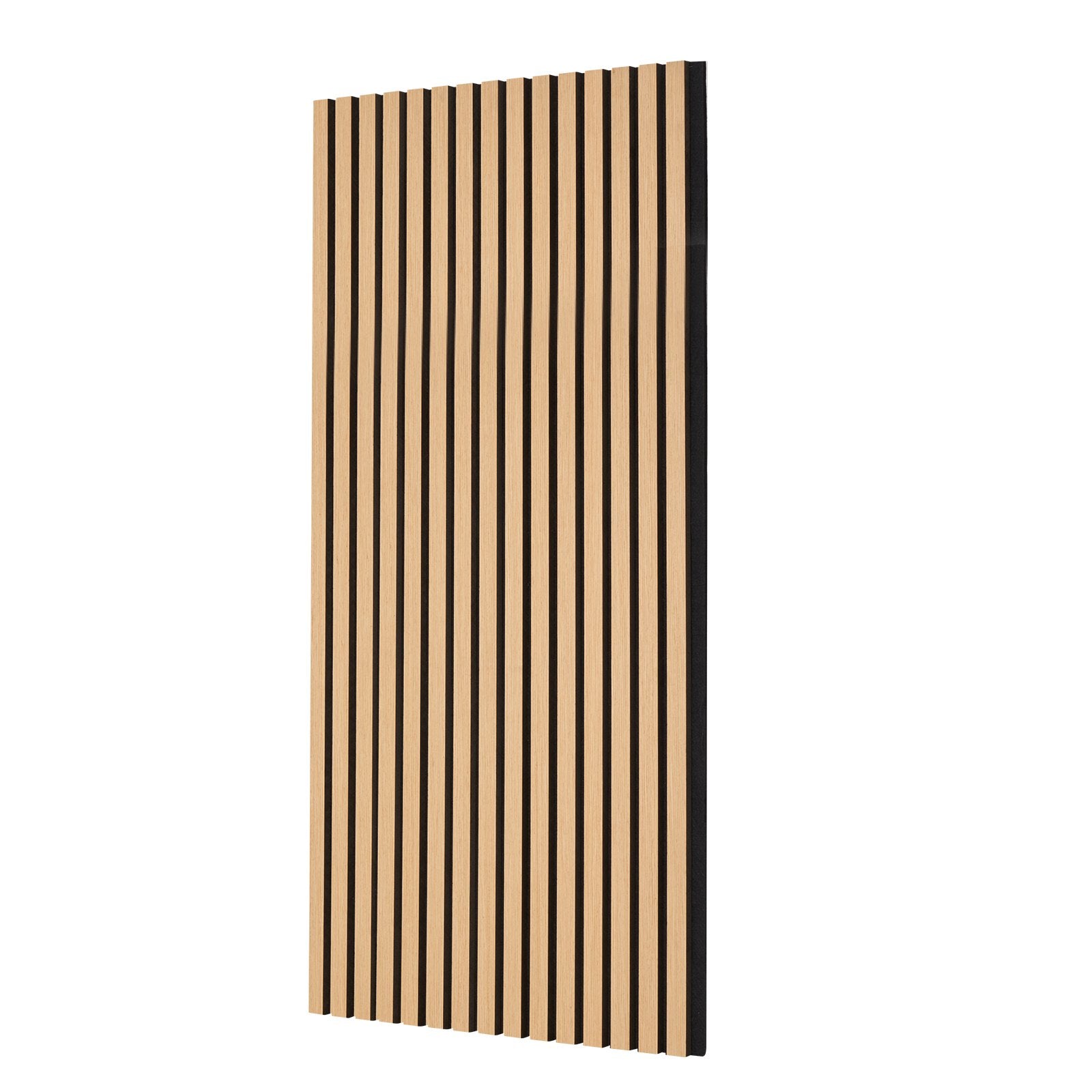 Wood Slat Acoustic Panels 23.6 x 47.2 inch for Modern Wall Decor Light Oak V952-FHXWBTQBQXMLK696CV0