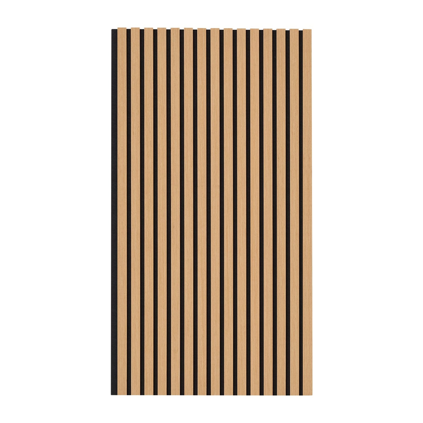 Wood Slat Acoustic Panels 23.6 x 47.2 inch for Modern Wall Decor Light Oak V952-FHXWBTQBQXMLK696CV0
