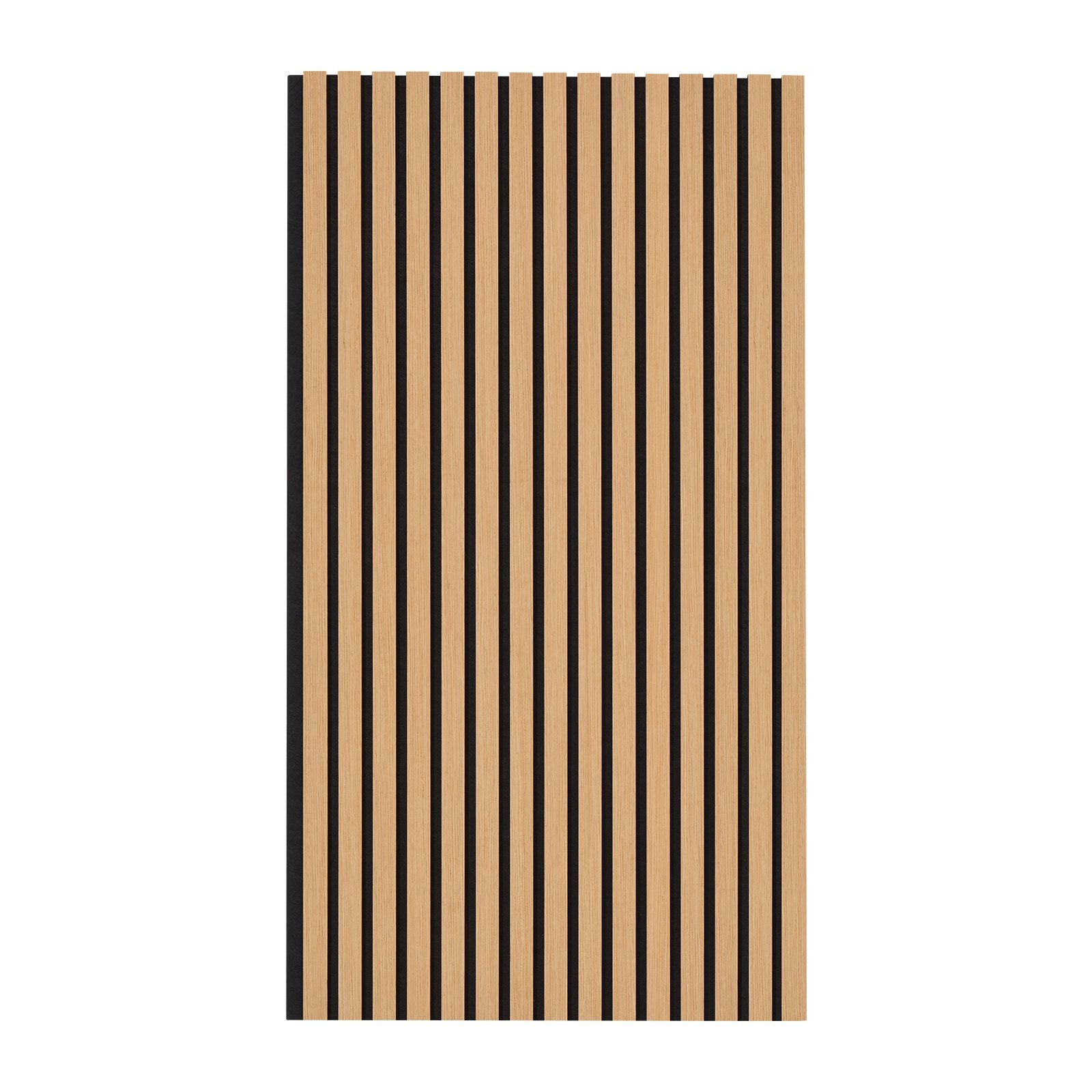 Wood Slat Acoustic Panels 23.6 x 47.2 inch for Modern Wall Decor Light Oak V952-FHXWBTQBQXMLK696CV0