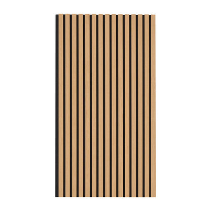 Wood Slat Acoustic Panels 23.6 x 47.2 inch for Modern Wall Decor Light Oak V952-FHXWBTQBQXMLK696CV0