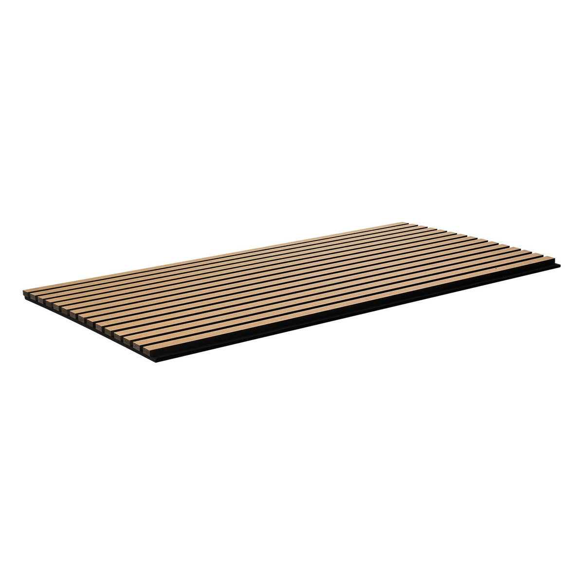 Wood Slat Acoustic Panels 23.6 x 47.2 inch for Modern Wall Decor Light Oak V952-FHXWBTQBQXMLK696CV0