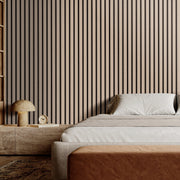 Wood Slat Acoustic Panels, 7.9 x 94.5 inch, MDF Accent Wooden Wall Panels for Modern Interior Wall Decor, V952-FHXWBTQBYML7LX06FV0