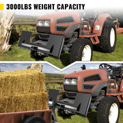 Universal Skid Steer Mount Plate 6.35mmThick Skid Steer Plate Attachment1360.78kgWeight Capacity Quick Attach V952-FHZXAZBHS-XK2OXX7V0
