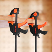 Bar Clamps for Woodworking, 2-Pack 30.48 cm and 2-Pack 15.24 cm, One-Handed Clamp/Spreader, Quick-Grip V952-FJ12INCH4KSJRPXDA002V0
