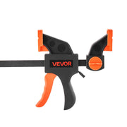 Bar Clamps for Woodworking, 2-Pack 30.48 cm and 2-Pack 15.24 cm, One-Handed Clamp/Spreader, Quick-Grip V952-FJ12INCH4KSJRPXDA002V0