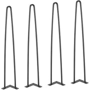 711.2MM Hairpin Furniture Legs, Metal Home DIY Projects for Nightstand, Coffee Table, Desk, 226.8KG Load V952-FJ2GZT28YC1205ROLV0