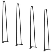 711.2MM Hairpin Furniture Legs, Metal Home DIY Projects for Nightstand, Coffee Table, Desk, 226.8KG Load V952-FJ2GZT28YC1205ROLV0