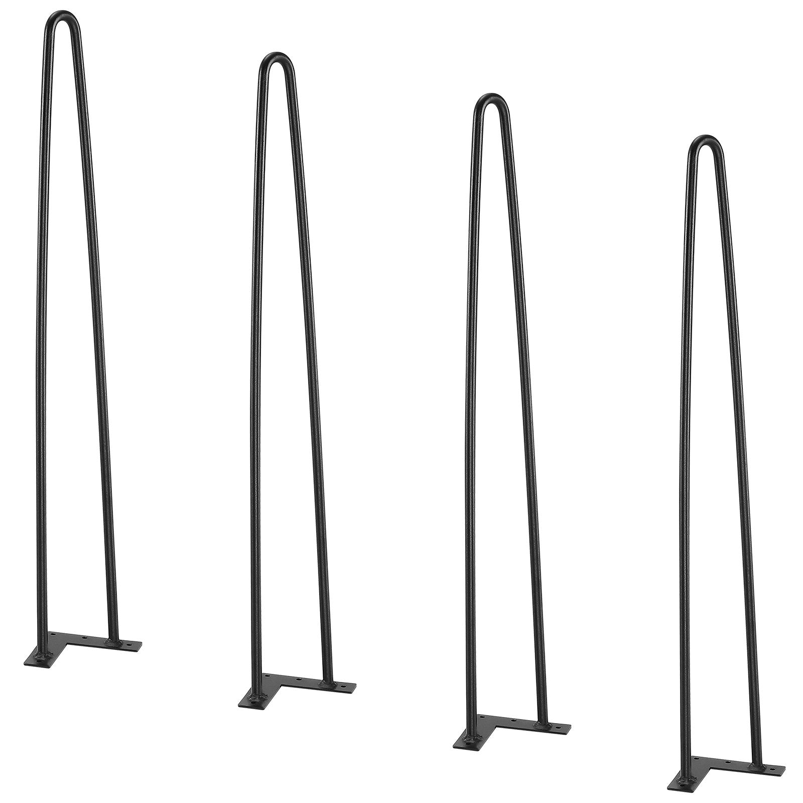 711.2MM Hairpin Furniture Legs, Metal Home DIY Projects for Nightstand, Coffee Table, Desk, 226.8KG Load V952-FJ2GZT28YC1205ROLV0