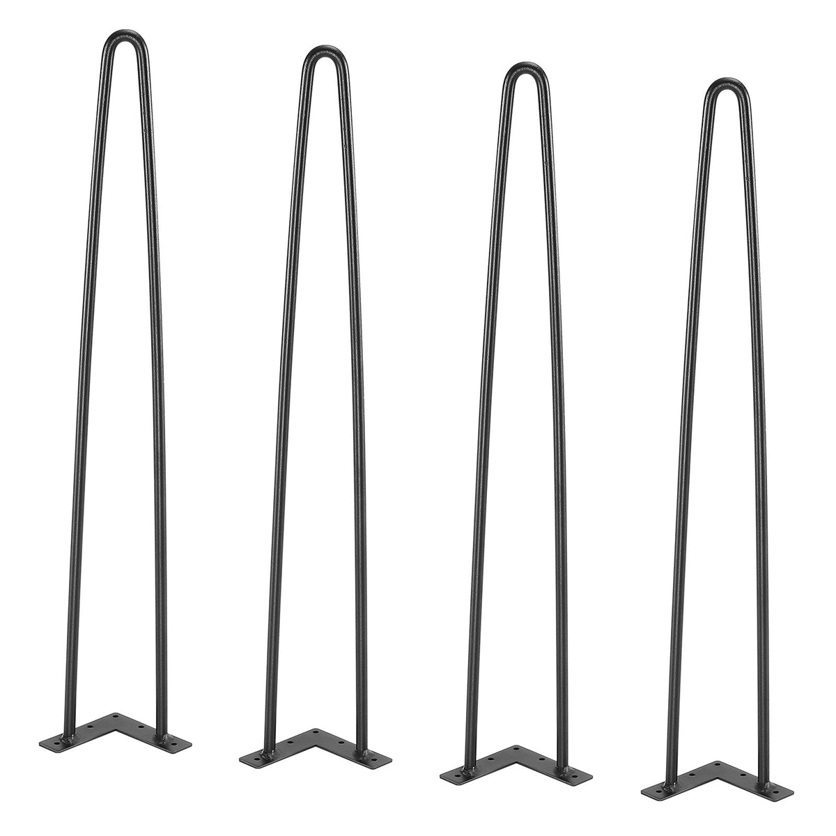 711.2MM Hairpin Furniture Legs, Metal Home DIY Projects for Nightstand, Coffee Table, Desk, 226.8KG Load V952-FJ2GZT28YC1205ROLV0