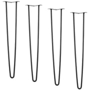 711.2MM Hairpin Furniture Legs, Metal Home DIY Projects for Nightstand, Coffee Table, Desk, 226.8KG Load V952-FJ2GZT28YC1205ROLV0