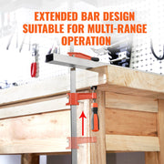 Bar Clamps for Woodworking, 2-Pack 914mm Clamp, Quick-Change F Clamp with 600 lbs Load Limit, 2.5" Throat V952-FJ36INCH2ZZZW8GT9V0