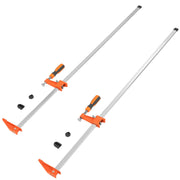 Bar Clamps for Woodworking, 2-Pack 914mm Clamp, Quick-Change F Clamp with 600 lbs Load Limit, 2.5" Throat V952-FJ36INCH2ZZZW8GT9V0