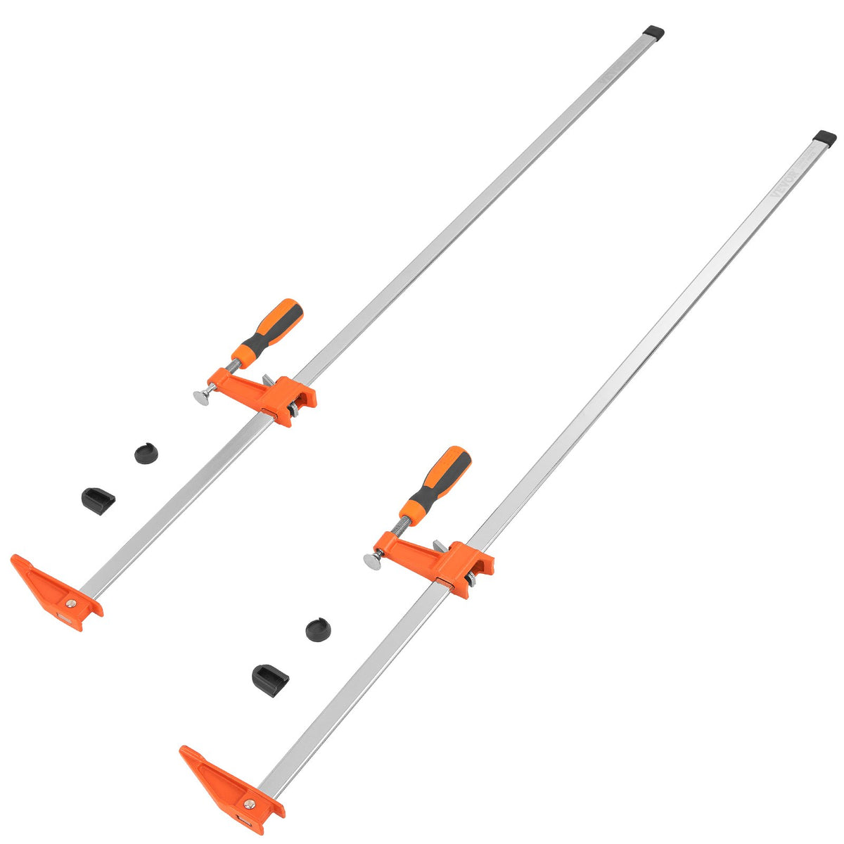 Bar Clamps for Woodworking, 2-Pack 914mm Clamp, Quick-Change F Clamp with 600 lbs Load Limit, 2.5" Throat V952-FJ36INCH2ZZZW8GT9V0