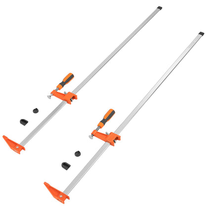 Bar Clamps for Woodworking, 2-Pack 914mm Clamp, Quick-Change F Clamp with 600 lbs Load Limit, 2.5" Throat V952-FJ36INCH2ZZZW8GT9V0