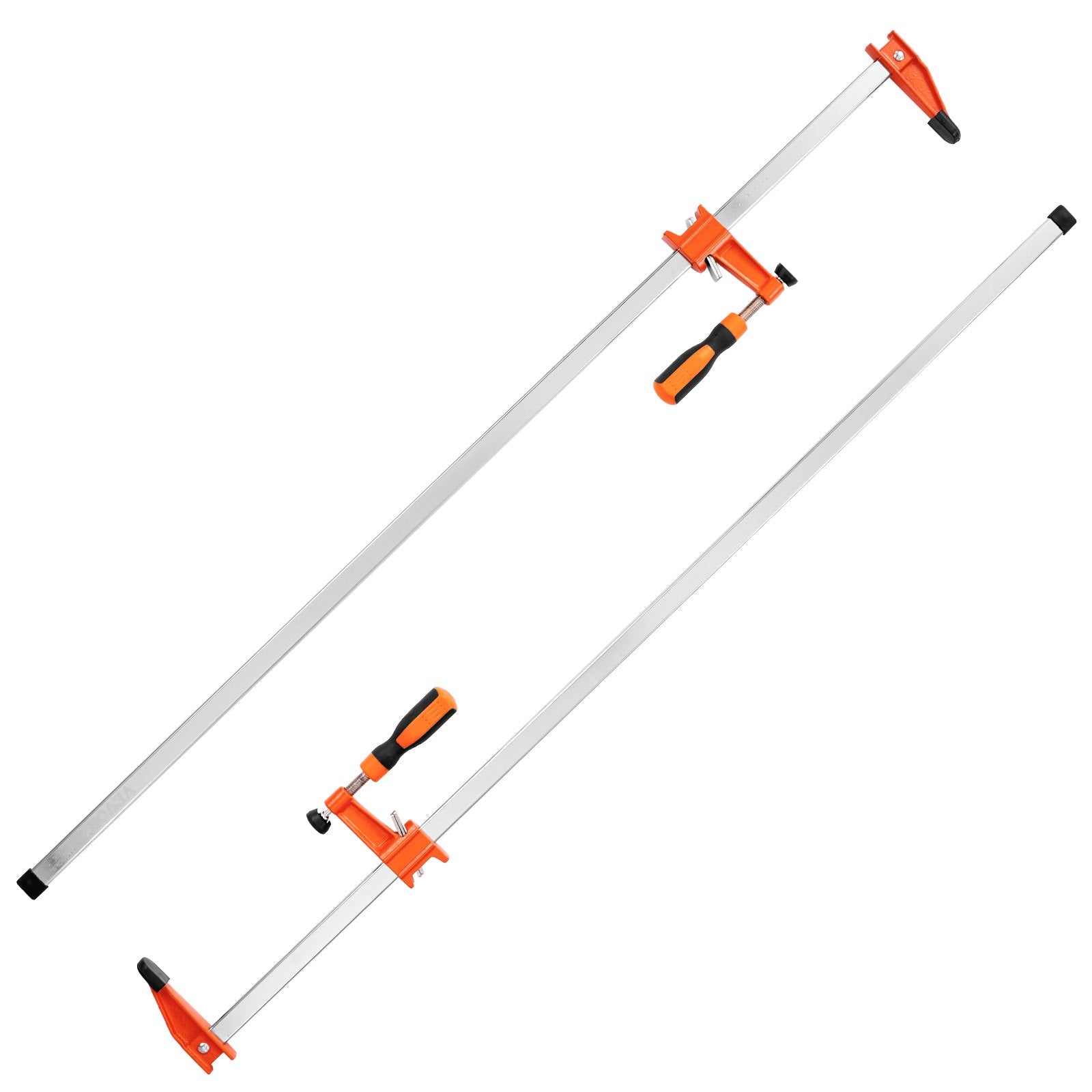 Bar Clamps for Woodworking, 2-Pack 914mm Clamp, Quick-Change F Clamp with 600 lbs Load Limit, 2.5" Throat V952-FJ36INCH2ZZZW8GT9V0