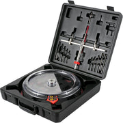 Adjustable Hole Saw Cutter Kit, 1-5/8" to 8" (40-200 mm), Two Replaceable Pilot Drill Bits, Twin Blade V952-FJKKQZDFC1588U5VPV0