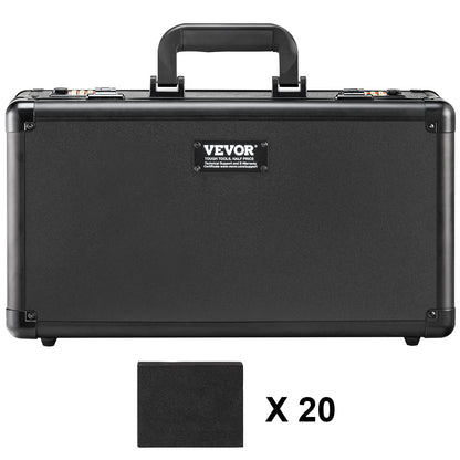 Graded Card Storage Box, 4 Slots, Graded Sports Cards Holder Carrying Case with Coded Lock Foam Dividers, for V952-FJKSNHMMS108T371IV0