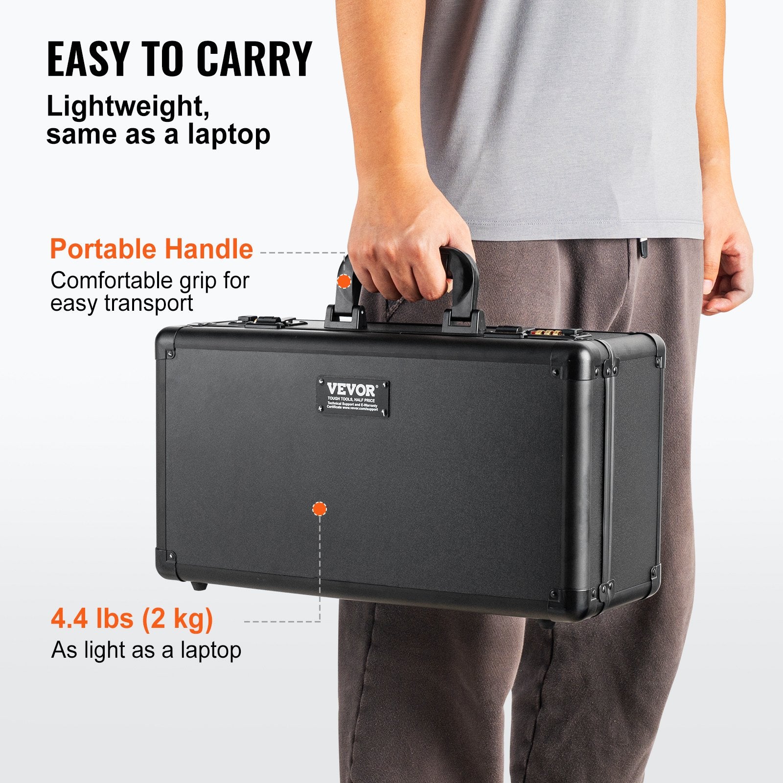 Graded Card Storage Box, 4 Slots, Graded Sports Cards Holder Carrying Case with Coded Lock Foam Dividers, for V952-FJKSNHMMS1208A6WJV0