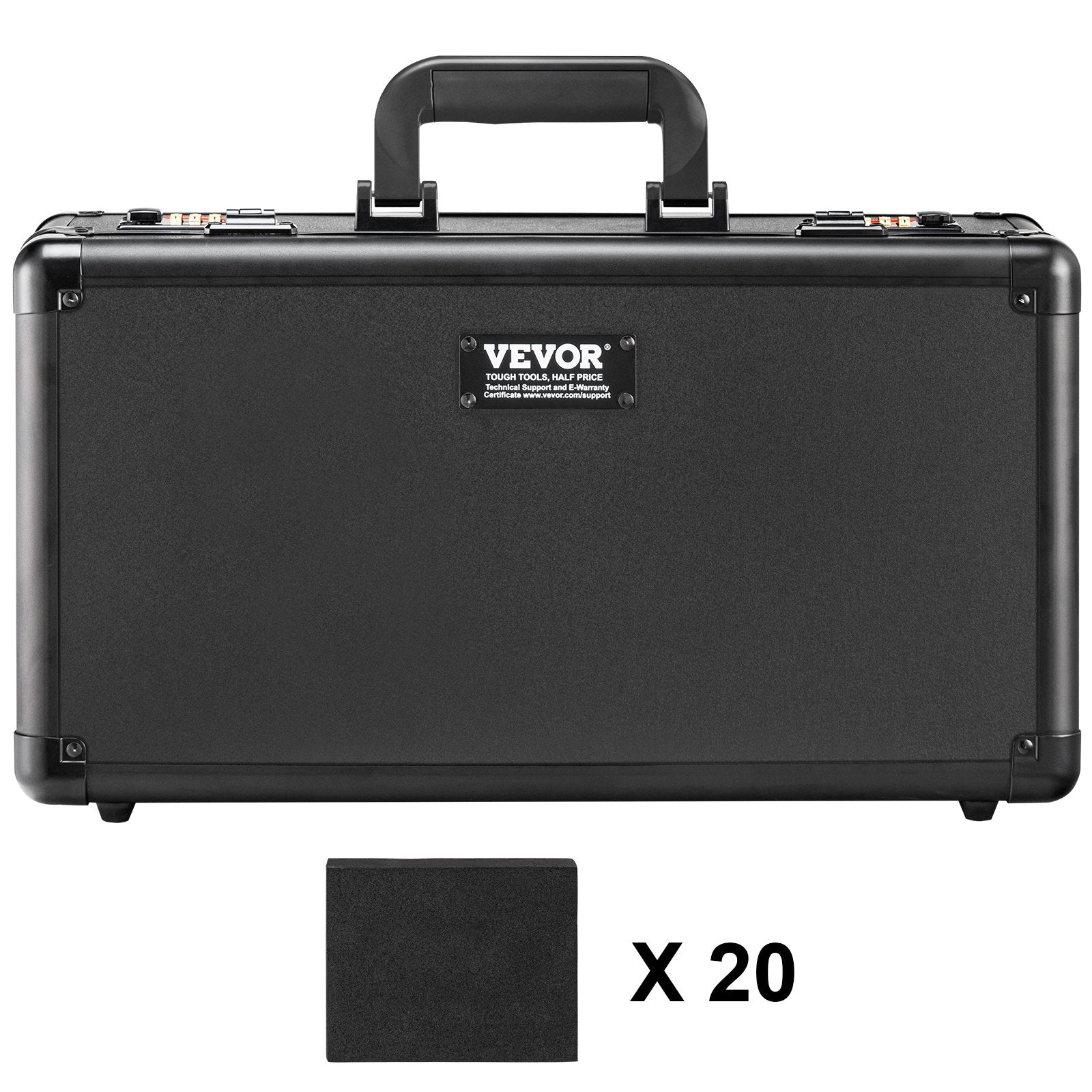 Graded Card Storage Box, 4 Slots, Graded Sports Cards Holder Carrying Case with Coded Lock Foam Dividers, for V952-FJKSNHMMS1208A6WJV0