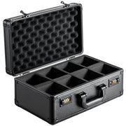 Graded Card Storage Box, 4 Slots, Graded Sports Cards Holder Carrying Case with Coded Lock Foam Dividers, for V952-FJKSNHMMS1208A6WJV0